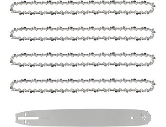 4x Kettingzaagkettingen 40cm 3/8" 1.3mm 57 schakels - 33% Korting