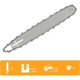 4x Kettingzaagkettingen 40cm 3/8" 1.3mm 57 schakels - 33% Korting