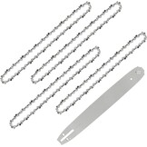 4x Kettingzaagkettingen 40cm 3/8" 1.3mm 57 schakels - 33% Korting