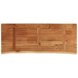 Acaciahouten Tafelblad met Natuurlijke Rand 90x40 cm - 34% Korting