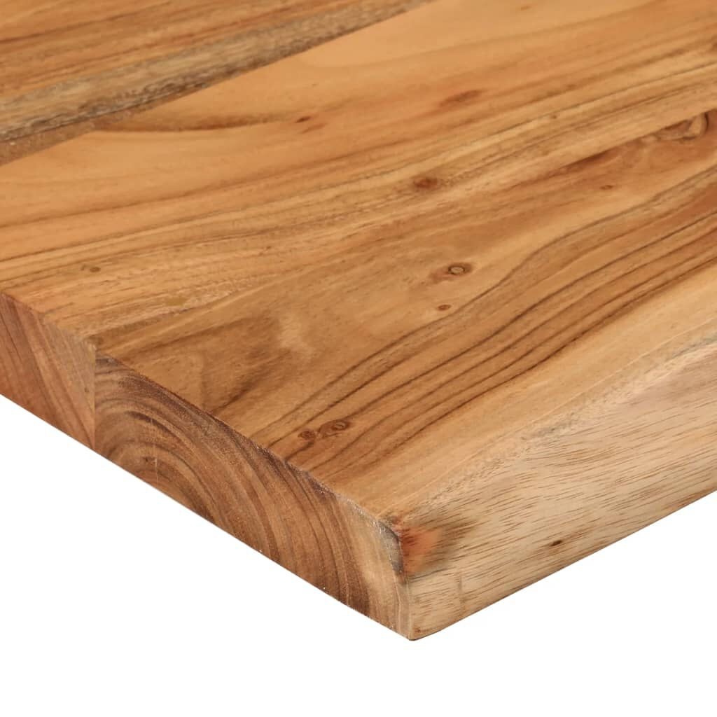 Acaciahouten Tafelblad met Natuurlijke Rand 90x40 cm - 34% Korting