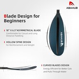 Kajakpeddel Koolstofvezel 90,5 inch - 34% Korting