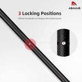 Kajakpeddel Koolstofvezel 90,5 inch - 34% Korting