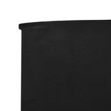 VidaXL Windscherm 3-delig 400x120 cm Zwart - Nu 33% Korting!