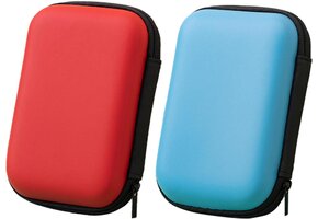 2x Kaartspel Opbergdoos (Blauw/Rood) - Waterdicht & Schokbestendig