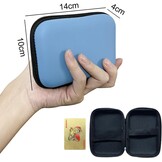 Opbergdozen Kaartspellen (2x) - Waterdicht & Schokbestendig - Blauw/Rood
