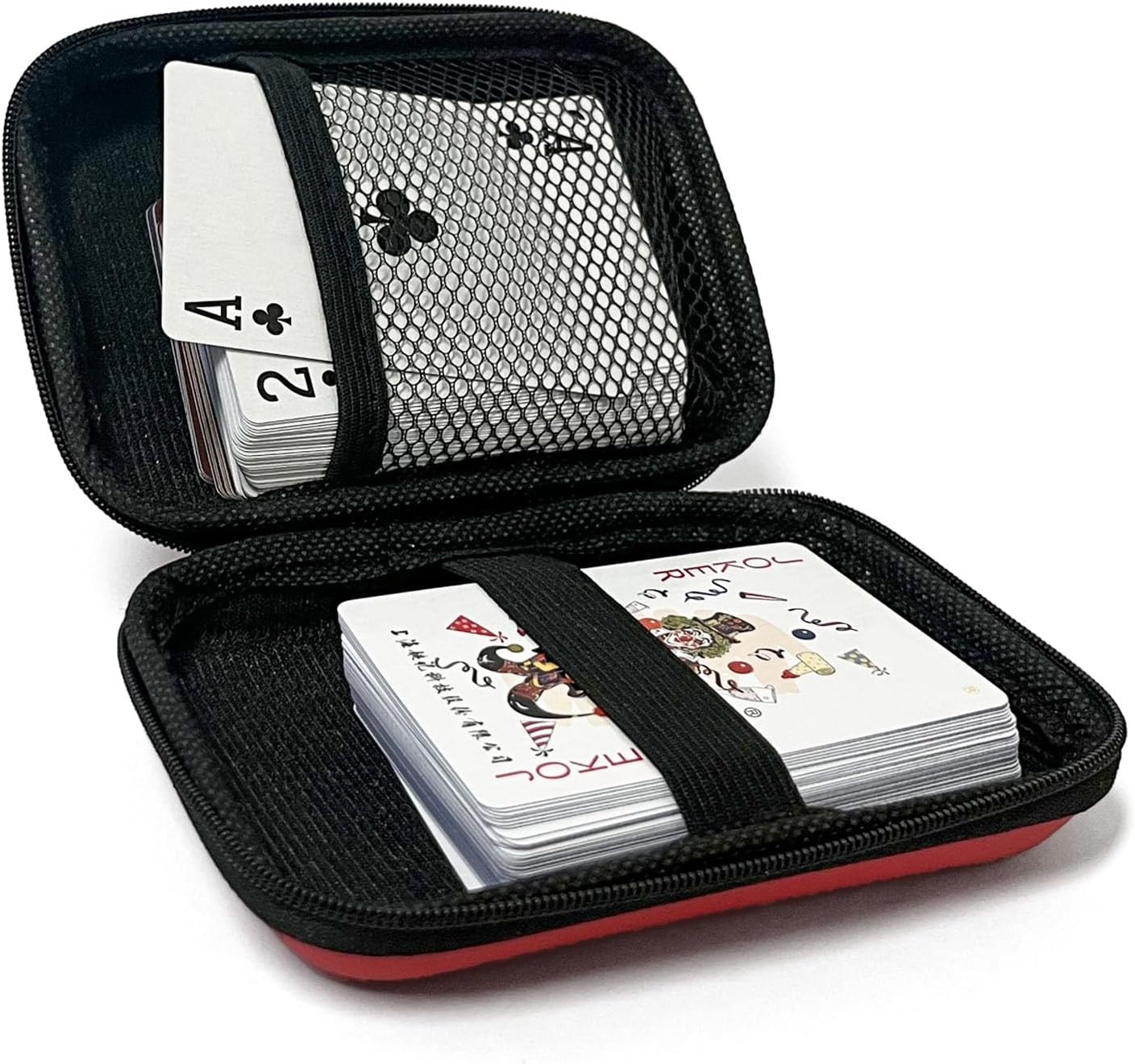 Opbergdozen Kaartspellen (2x) - Waterdicht & Schokbestendig - Blauw/Rood