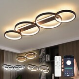 Dimbare LED Plafondlamp Zwart (34% Korting)