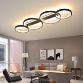 Dimbare LED Plafondlamp Zwart (34% Korting)