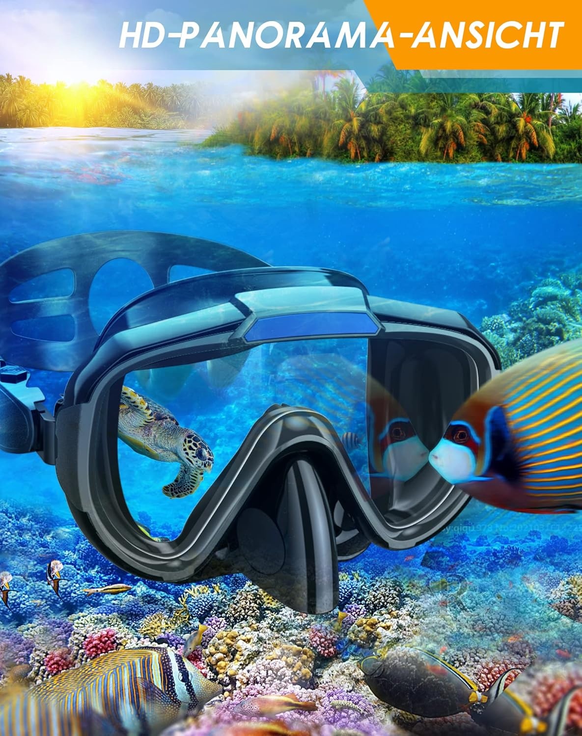 Snorkelset Volwassenen Zwart - 28% Korting!