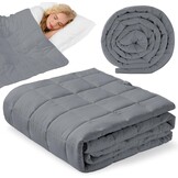 Verzwaringsdeken 9kg Grijs | Stressvermindering & Betere Slaap | 34% Korting