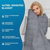 Verzwaringsdeken 9kg Grijs | Stressvermindering & Betere Slaap | 34% Korting