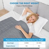 Verzwaringsdeken 9kg Grijs | Stressvermindering & Betere Slaap | 34% Korting