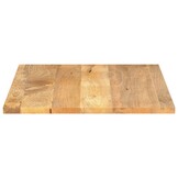 Tafelblad Massief Mangohout Rechthoekig 100x80 cm - 35% Korting!