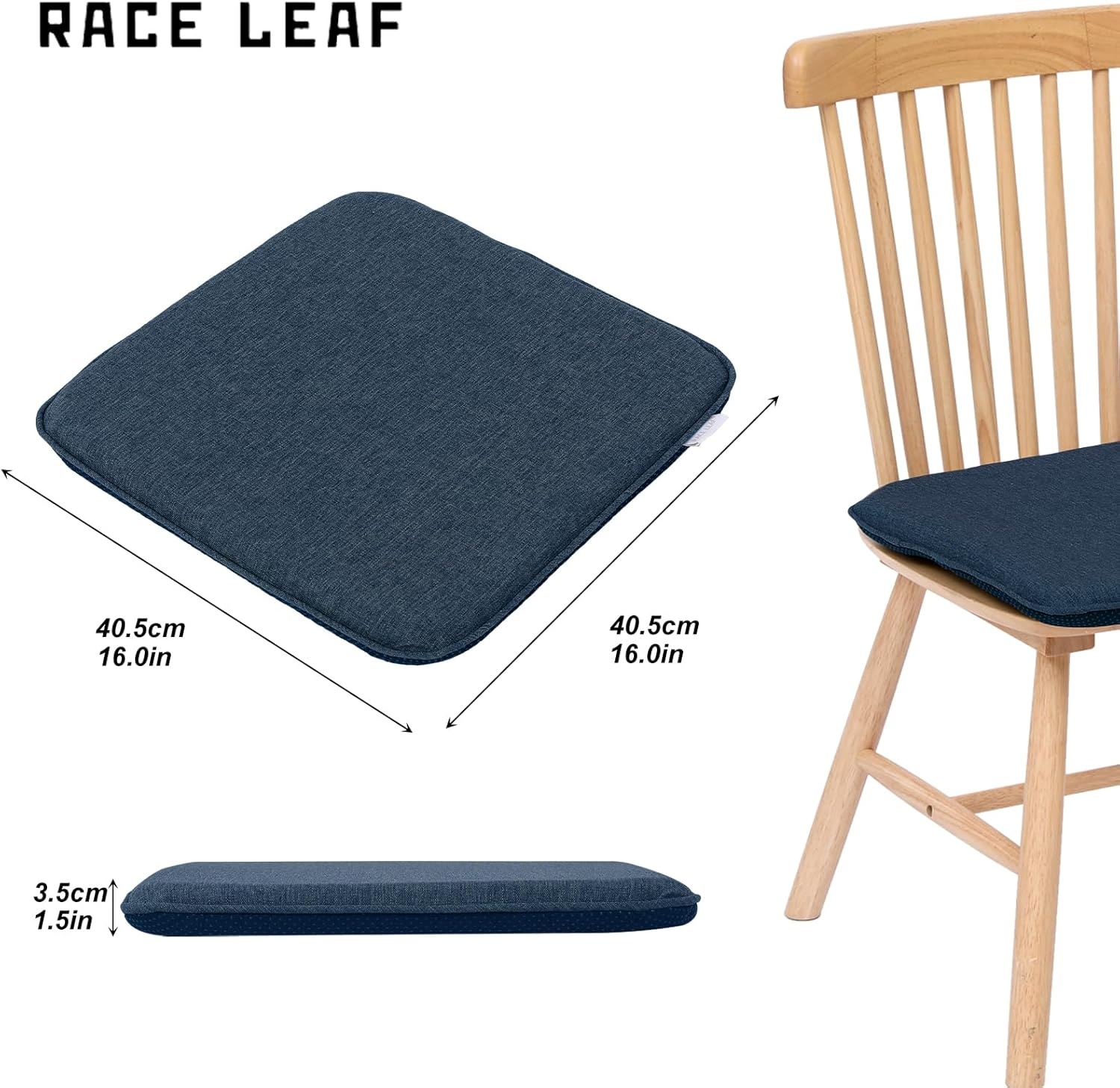 Zitkussen Set van 2: Traagschuim, Waterdicht, Antislip - Nu 31% Korting!