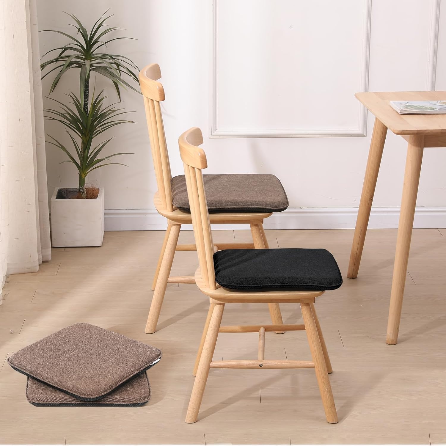 Zitkussen Set van 2: Traagschuim, Waterdicht, Antislip - Nu 31% Korting!