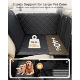 XL Waterdichte Hond Autostoelhoes Achterbank Zwart - 34% Korting