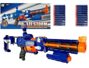 Schuimpistool met Roller Mechanisme | Foam Darts | 67% Korting!