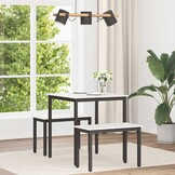 Eettafel Wit 70x70cm Massief Grenenhout - 34% Korting