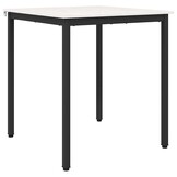 Eettafel Wit 70x70cm Massief Grenenhout - 34% Korting