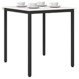 Eettafel Wit 70x70cm Massief Grenenhout - 34% Korting