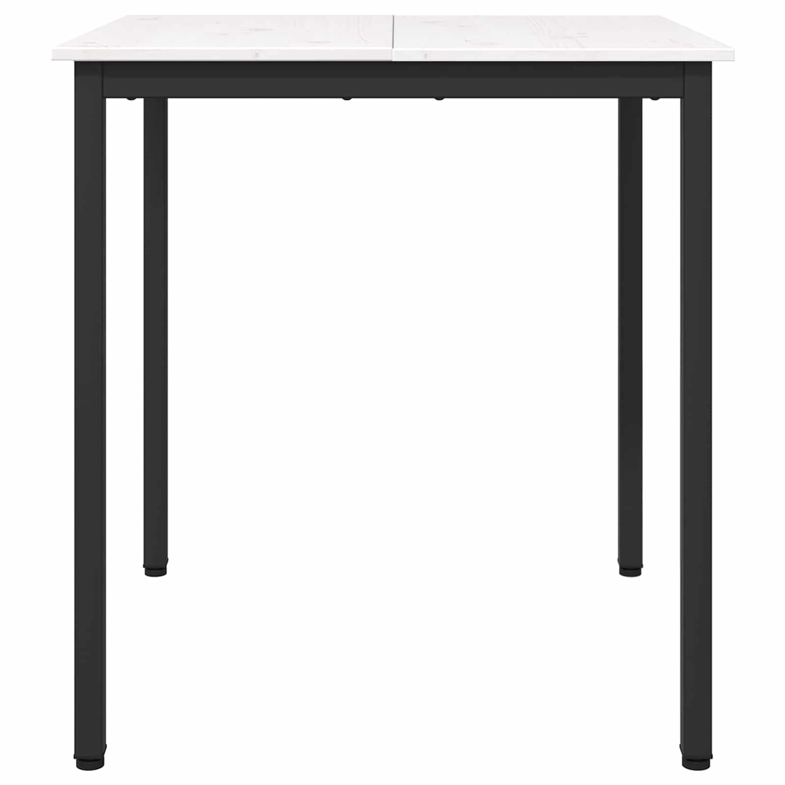 Eettafel Wit 70x70cm Massief Grenenhout - 34% Korting