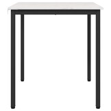 Eettafel Wit 70x70cm Massief Grenenhout - 34% Korting