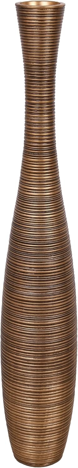Vloervaas Goud 85 cm: Handgemaakt, Slagvast & Decoratief (34% Korting!)