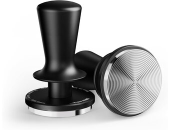 Espressostamper 58mm Zelfnivellerend met 2-Veer - 33% Korting!