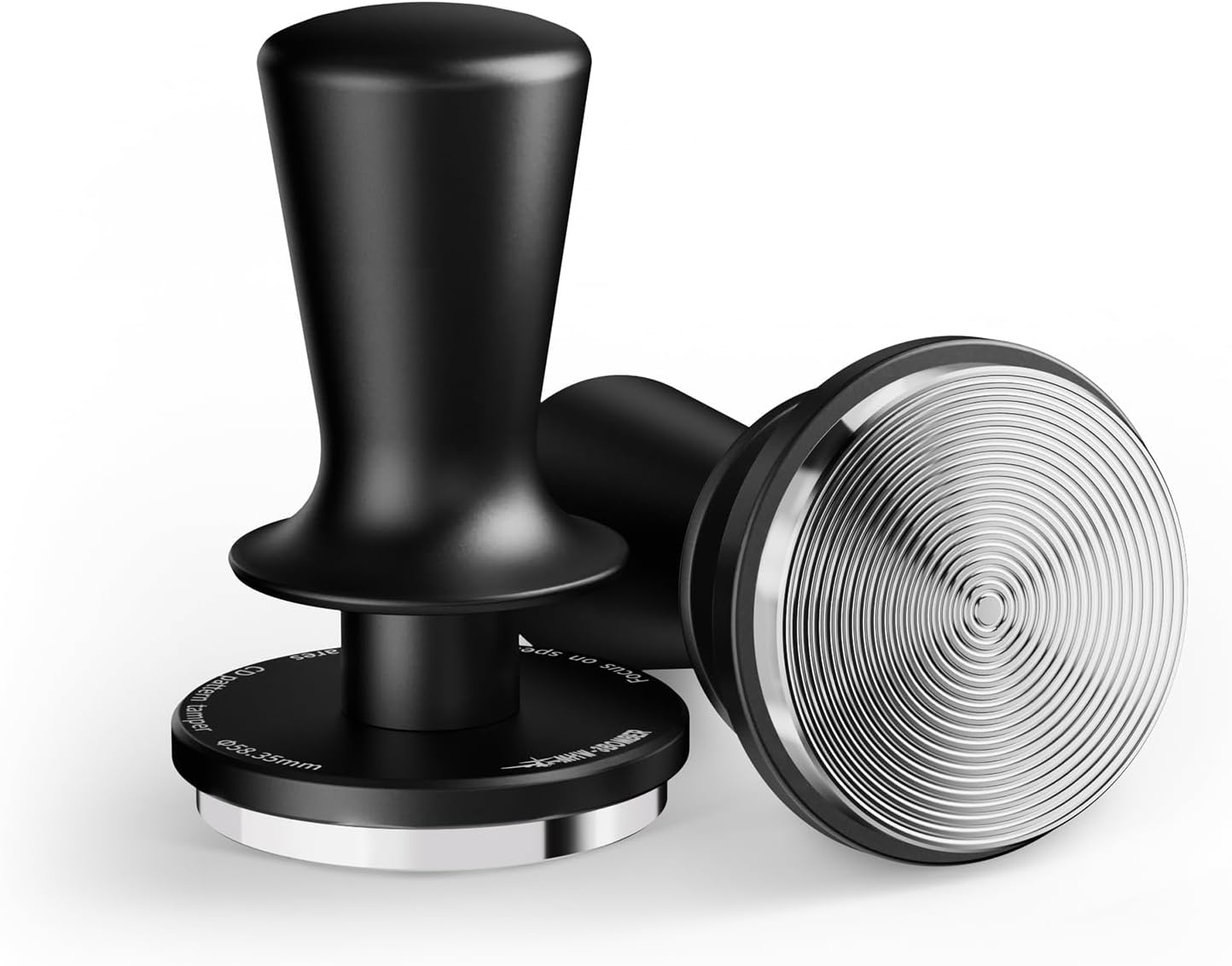 Espressostamper 58mm Zelfnivellerend met 2-Veer - 33% Korting!
