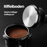 Espressostamper 51 mm Veerbelast - 33% Korting!