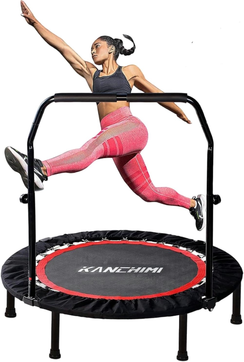 Fitnesstrampoline 48" Opvouwbaar - Korting 34%
