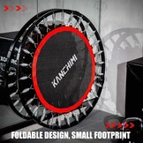 Fitnesstrampoline 48" Opvouwbaar - Korting 34%