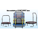 Fitnesstrampoline 48" Opvouwbaar - Korting 34%