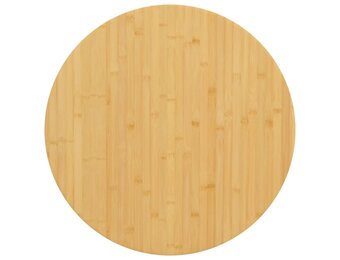 Bamboe Tafelblad Ø 80cm - 59% Korting