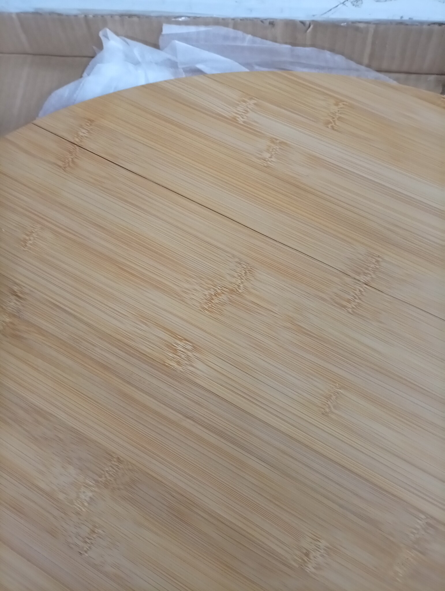 Bamboe Tafelblad Ø 80cm - 59% Korting