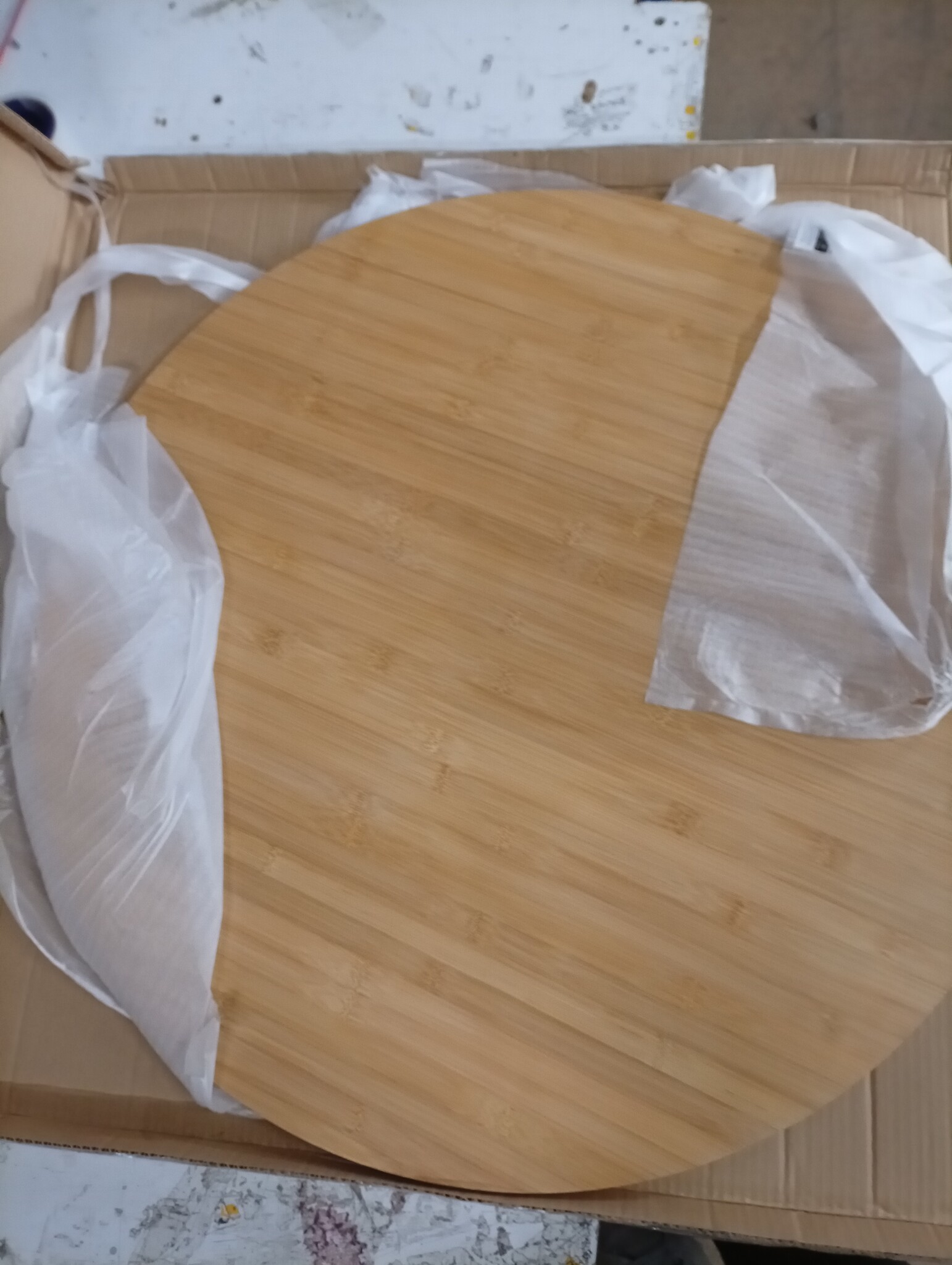 Bamboe Tafelblad Ø 80cm - 59% Korting