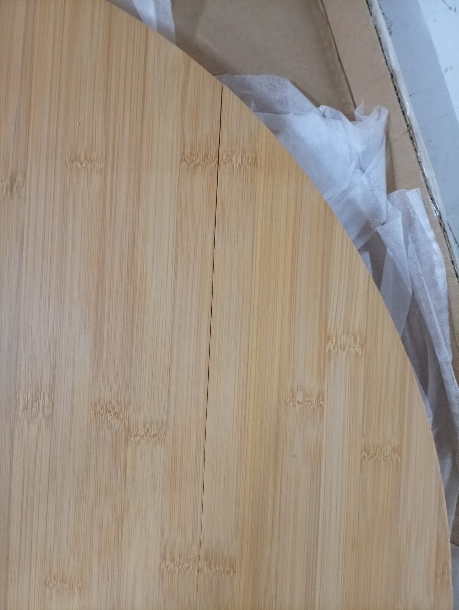 Bamboe Tafelblad Ø 80cm - 59% Korting