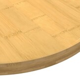 Bamboe Tafelblad Ø 80cm - 59% Korting