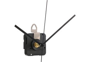 Kwartsuurwerk reparatieset met 28mm as (zwart) - 56% korting