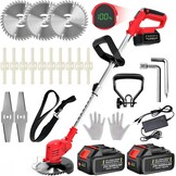 Snoerloze Grastrimmer 3-in-1: Gazon & Struiken - 59% Korting!