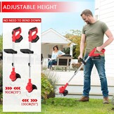 Snoerloze Grastrimmer 3-in-1: Gazon & Struiken - 59% Korting!