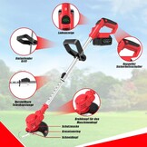 Snoerloze Grastrimmer 3-in-1: Gazon & Struiken - 59% Korting!