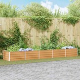 Verhoogde plantenbak VidaXL Licht Bruin - 53% Korting!