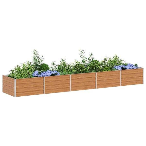 Verhoogde plantenbak VidaXL Licht Bruin - 53% Korting!