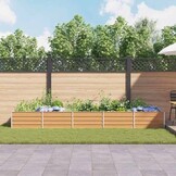 Verhoogde plantenbak VidaXL Licht Bruin - 53% Korting!