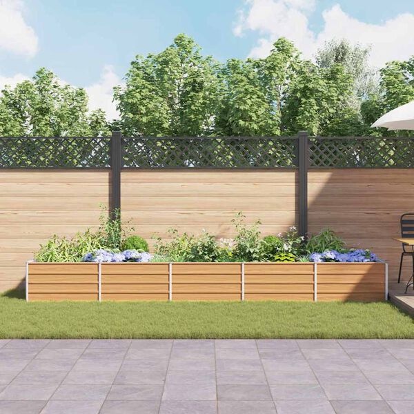 Verhoogde plantenbak VidaXL Licht Bruin - 53% Korting!