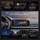 Autoradio Double Din 7" QLED: 35% Korting!