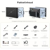 Autoradio Double Din 7" QLED: 35% Korting!