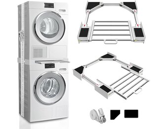 Universele Stapelkit Wasmachine/Droger - 34% Korting